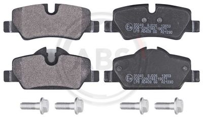 Brake Pad Set, disc brake A.B.S. 35049
