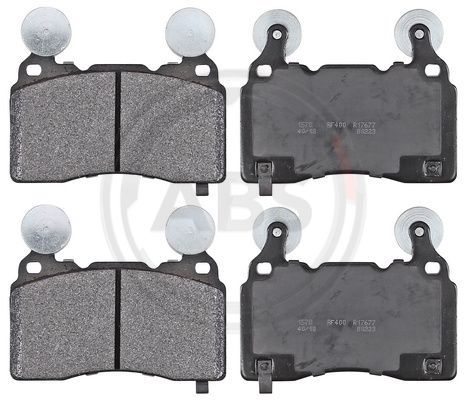 A.B.S. 35051 Brake Pad Set, disc brake