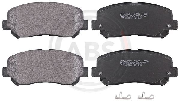 A.B.S. 35057 Brake Pad Set, disc brake