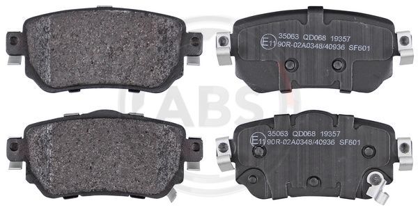 A.B.S. 35063 Brake Pad Set, disc brake