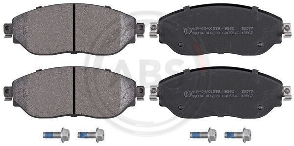 A.B.S. 35077 Brake Pad Set, disc brake