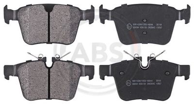 Brake Pad Set, disc brake A.B.S. 35100