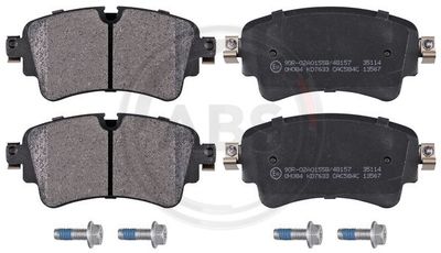 Brake Pad Set, disc brake A.B.S. 35114