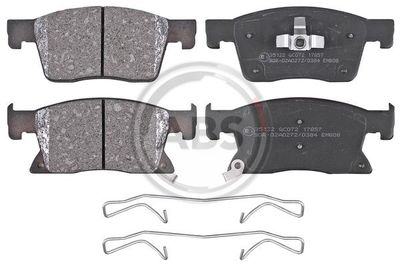 Brake Pad Set, disc brake A.B.S. 35122