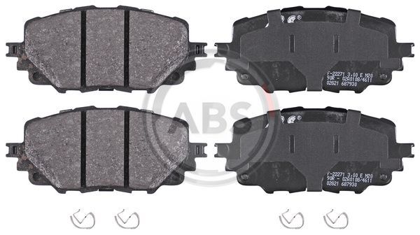 A.B.S. 35126 Brake Pad Set, disc brake