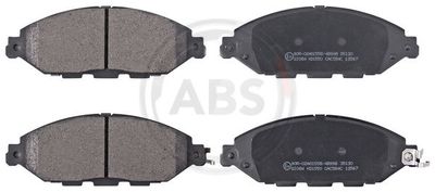 Brake Pad Set, disc brake A.B.S. 35130