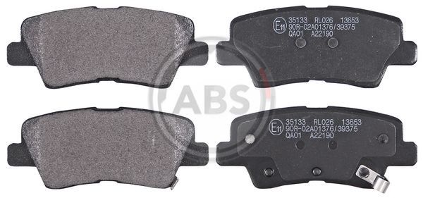 A.B.S. 35133 Brake Pad Set, disc brake