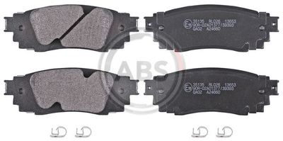 Brake Pad Set, disc brake A.B.S. 35135