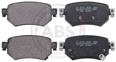 Brake Pad Set, disc brake A.B.S. 35142