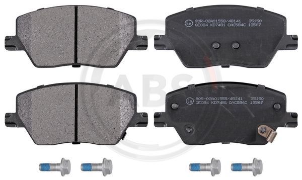A.B.S. 35150 Brake Pad Set, disc brake