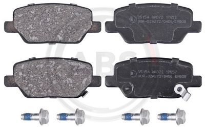 Brake Pad Set, disc brake A.B.S. 35154