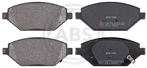 A.B.S. 35158 Brake Pad Set, disc brake