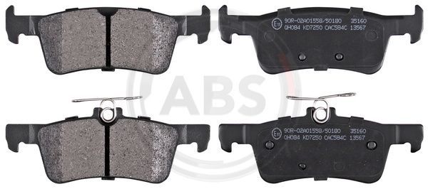 A.B.S. 35160 Brake Pad Set, disc brake