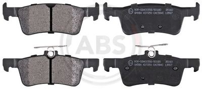 Brake Pad Set, disc brake A.B.S. 35160