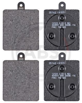 Brake Pad Set, disc brake A.B.S. 35162