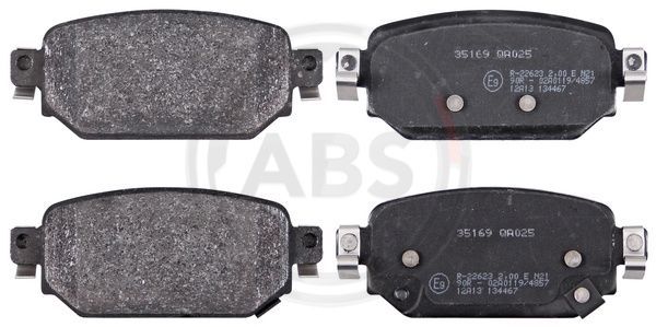 A.B.S. 35169 Brake Pad Set, disc brake