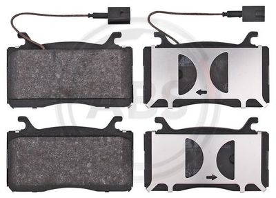 Brake Pad Set, disc brake A.B.S. 35178