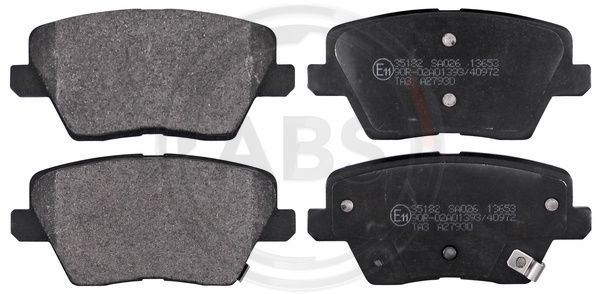 A.B.S. 35182 Brake Pad Set, disc brake