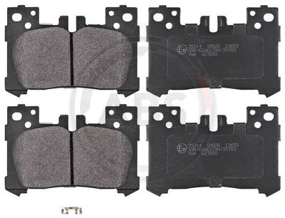 Brake Pad Set, disc brake A.B.S. 35214