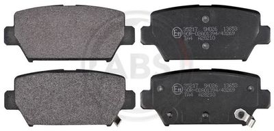 Brake Pad Set, disc brake A.B.S. 35217