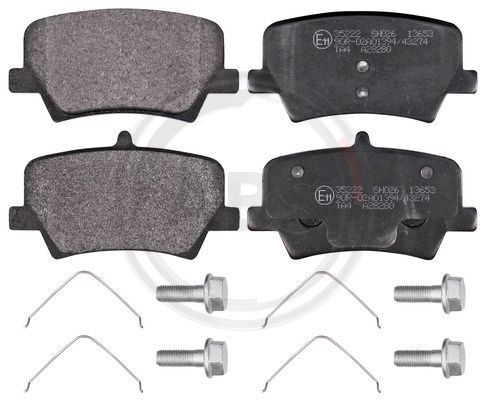 A.B.S. 35222 Brake Pad Set, disc brake