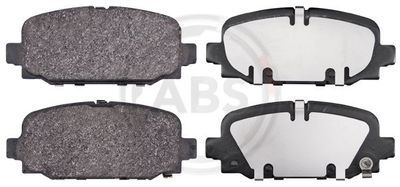 Brake Pad Set, disc brake A.B.S. 35230