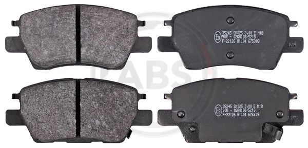 A.B.S. 35245 Brake Pad Set, disc brake