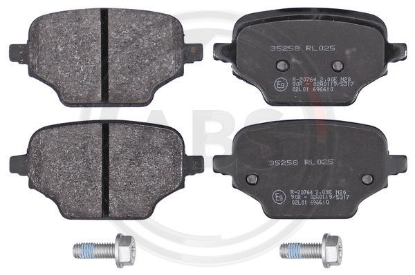 A.B.S. 35258 Brake Pad Set, disc brake