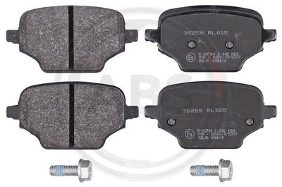 Brake Pad Set, disc brake A.B.S. 35258