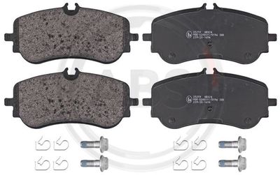 Brake Pad Set, disc brake A.B.S. 35259
