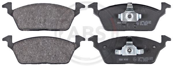 A.B.S. 35261 Brake Pad Set, disc brake