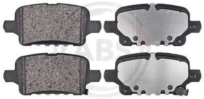 Brake Pad Set, disc brake A.B.S. 35262