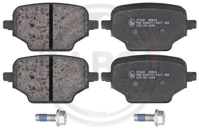 Brake Pad Set, disc brake A.B.S. 35268