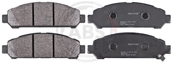 A.B.S. 35269 Brake Pad Set, disc brake