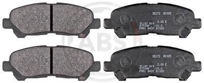 Brake Pad Set, disc brake A.B.S. 35272