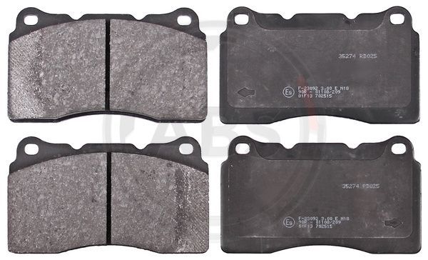 A.B.S. 35274 Brake Pad Set, disc brake