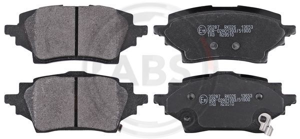 A.B.S. 35287 Brake Pad Set, disc brake