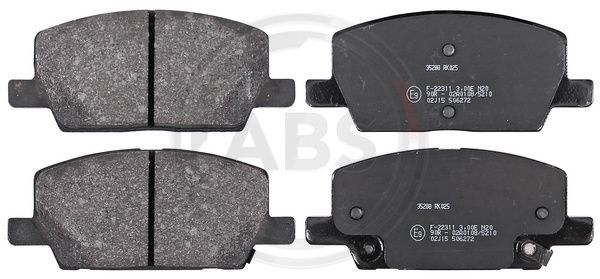 A.B.S. 35288 Brake Pad Set, disc brake