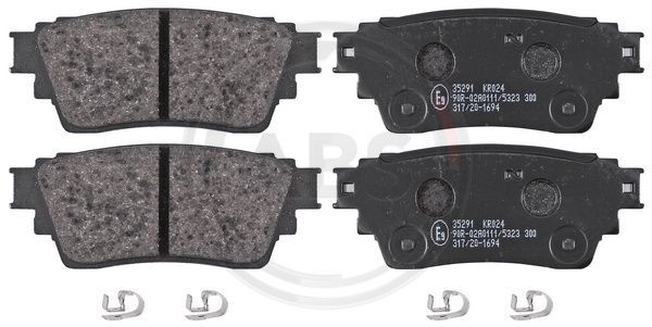A.B.S. 35291 Brake Pad Set, disc brake