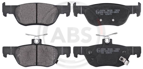 A.B.S. 35304 Brake Pad Set, disc brake