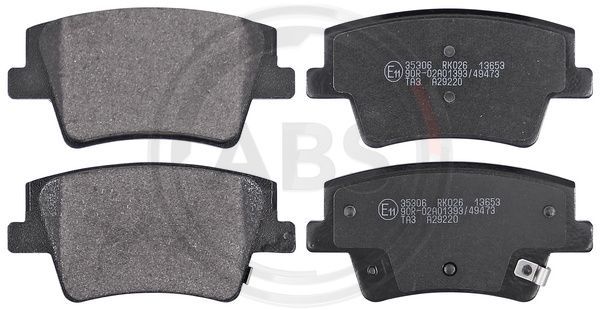 A.B.S. 35306 Brake Pad Set, disc brake