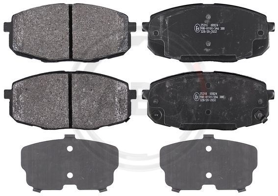 A.B.S. 35310 Brake Pad Set, disc brake