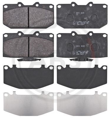A.B.S. 35313 Brake Pad Set, disc brake