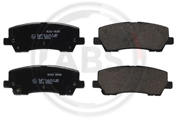 A.B.S. 35322 Brake Pad Set, disc brake