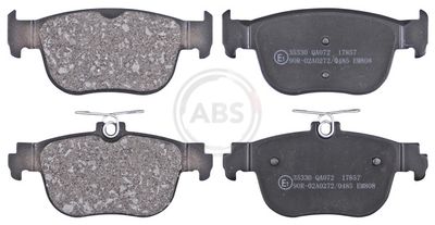 Brake Pad Set, disc brake A.B.S. 35330