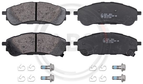 A.B.S. 35333 Brake Pad Set, disc brake