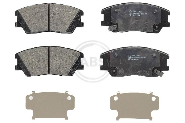 A.B.S. 35345 Brake Pad Set, disc brake