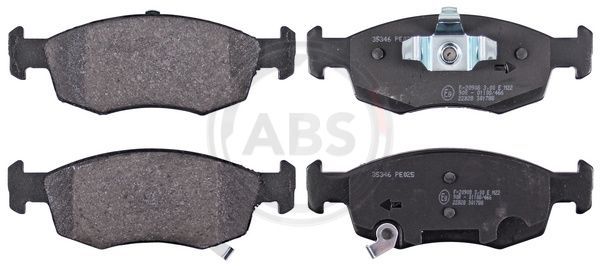 A.B.S. 35346 Brake Pad Set, disc brake