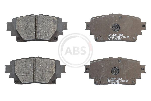 A.B.S. 35349 Brake Pad Set, disc brake