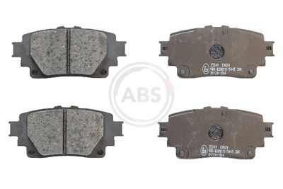 Brake Pad Set, disc brake A.B.S. 35349
